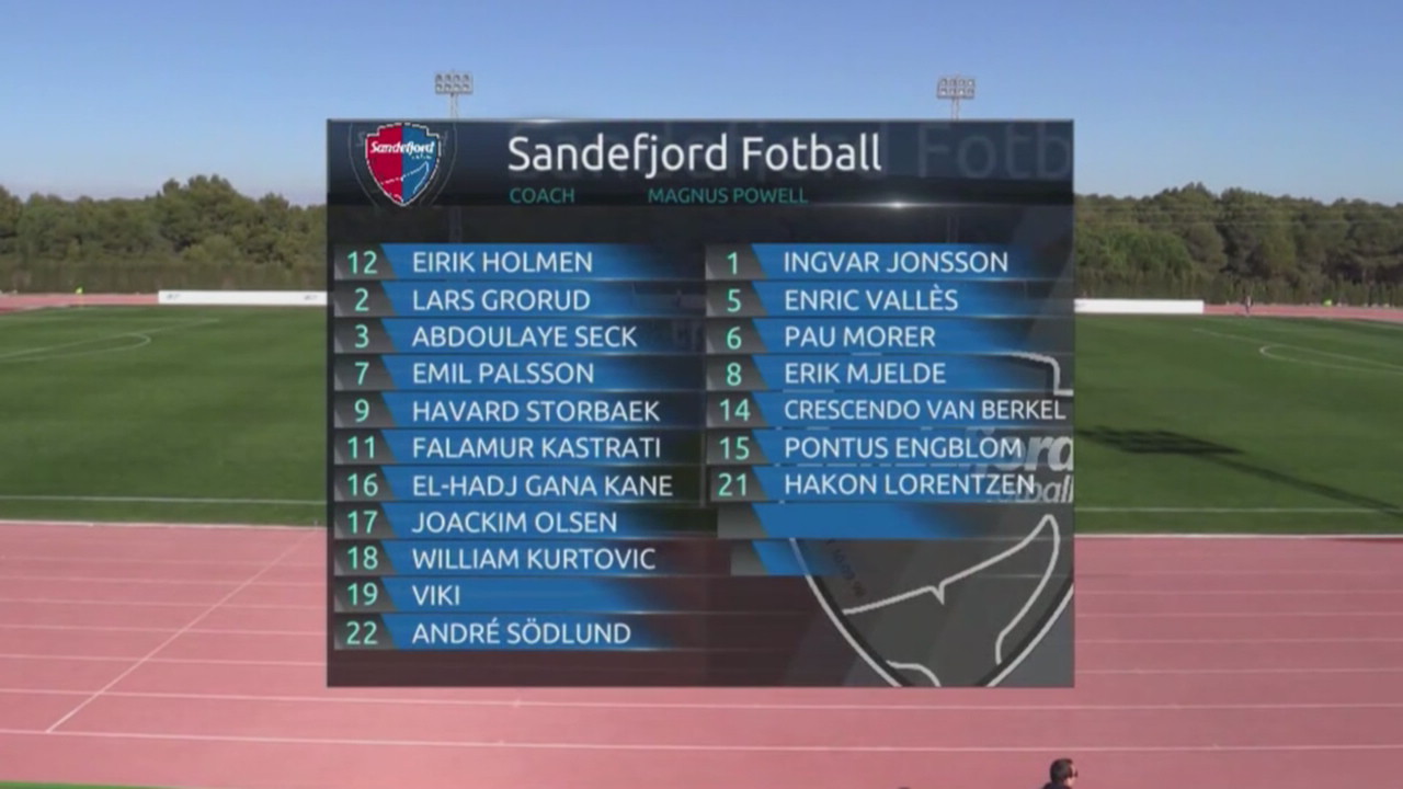 Høydepunkter Godset vs Sandefjord